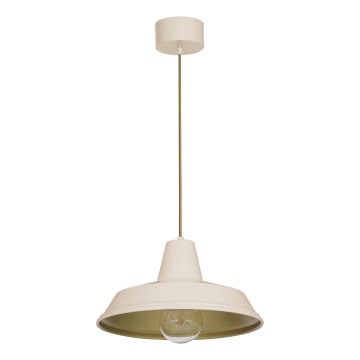 Candeeiro suspenso CLASS 1xE27/15W/230V bege