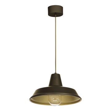 Candeeiro suspenso CLASS 1xE27/15W/230V latão