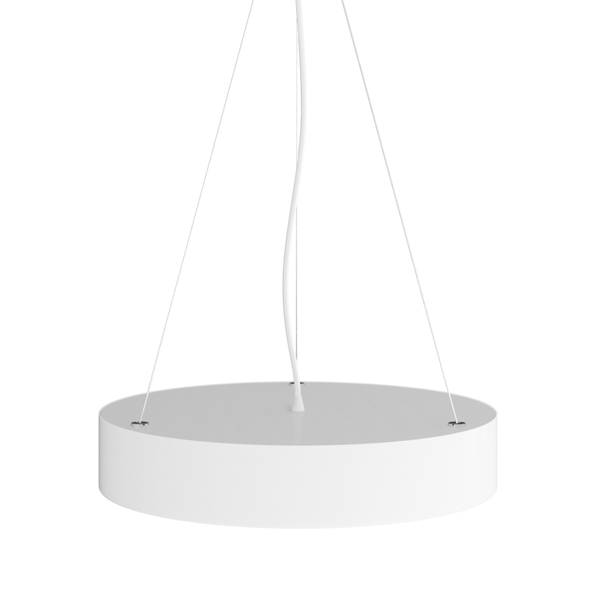 Candeeiro suspenso CLEO 3xE27/24W/230V diâmetro 40 cm branco
