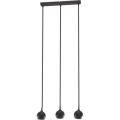 Candeeiro suspenso COLM 3xGU10/30W/230V preto