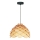 Candeeiro suspenso com cabo BURGO 1xE27/60W/230V diâmetro 35 cm