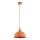 Candeeiro suspenso com cabo NEOMI 1xE27/15W/230V laranja