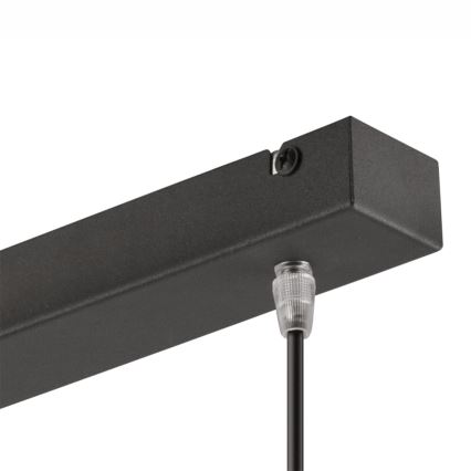 Candeeiro de teto suspenso DANIELLE 2xE27/60W/230V faia