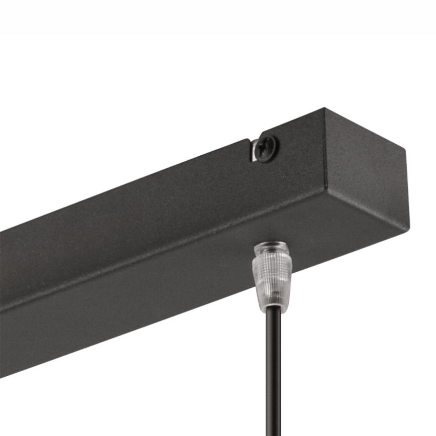 Candeeiro de teto suspenso DANIELLE 2xE27/60W/230V faia