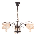 Candeeiro suspenso DUCATTI 3xE14/10W/230V bronze