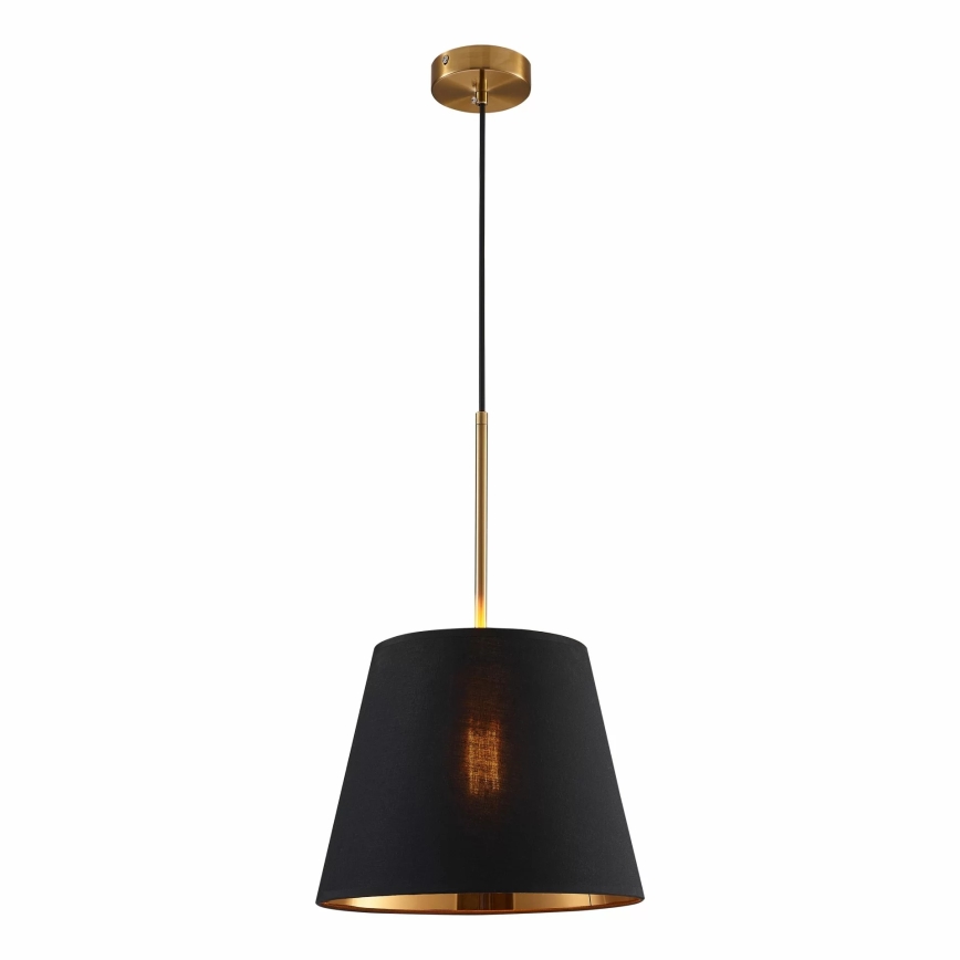 Candeeiro suspenso ELENA 1xE27/20W/230V preto