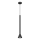 Candeeiro suspenso em cabo MAZZO 1xGU10/8W/230V preto