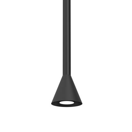 Candeeiro suspenso em cabo MAZZO 1xGU10/8W/230V preto