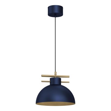 Candeeiro suspenso ESTATE 1xE27/15W/230V azul