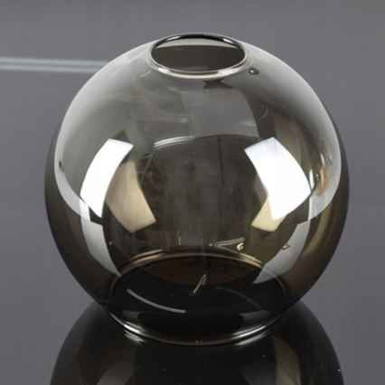 Candeeiro suspenso FLEX 3xE27/60W/230V preto/fumado preto/fumado bege/transparente