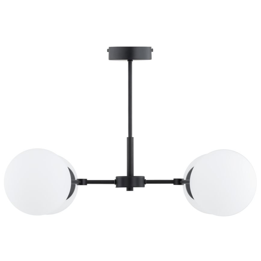 Candeeiro suspenso FOTON 4xE14/10W/230V preto