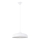 Candeeiro suspenso GINA 1xE27/15W/230V diâmetro 38 cm branco