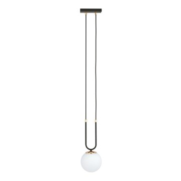 Candeeiro suspenso GLAM 1xE14/10W/230V preto