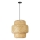 Candeeiro suspenso HILO 1xE27/40W/230V diâmetro 47 cm bambu