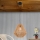 Candeeiro suspenso JUNGLE 1xE27/40W/230V diâmetro 31 cm cânhamo
