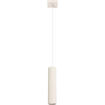 Candeeiro suspenso KARBON 1xGU10/10W/230V creme