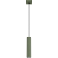 Candeeiro suspenso KARBON 1xGU10/10W/230V verde