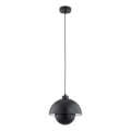 Candeeiro suspenso KUGER 1xE27/15W/230V preto