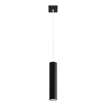 Candeeiro suspenso LAGOS 1 1xGU10/10W/230V preto