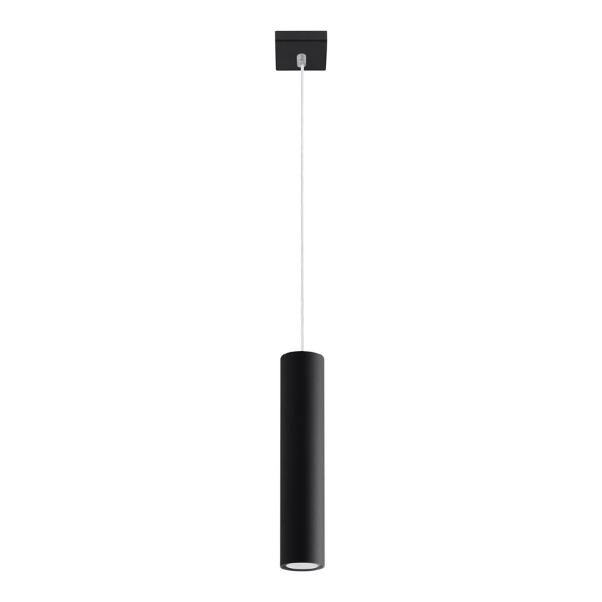 Candeeiro suspenso LAGOS 1 1xGU10/10W/230V preto