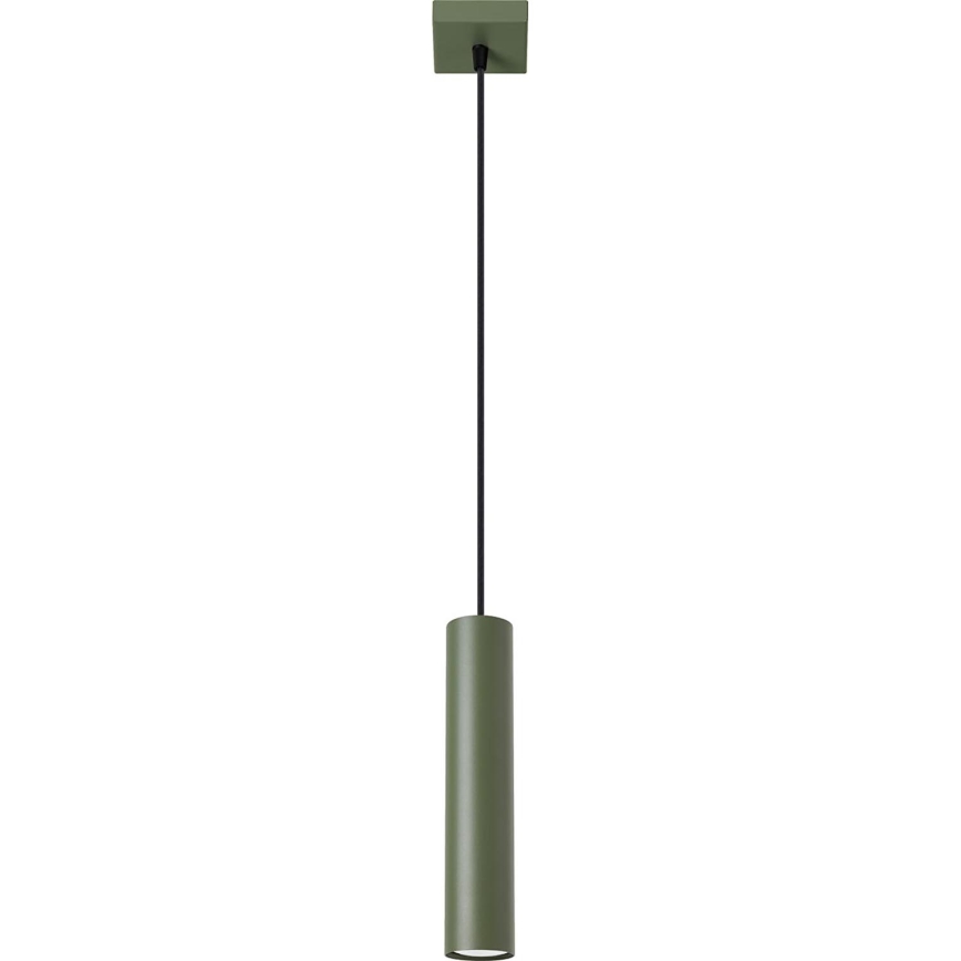 Candeeiro suspenso LAGOS 1xGU10/10W/230V verde