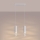 Candeeiro suspenso LAMI 2xGU10/10W/230V branco
