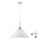 Candeeiro suspenso LED 1xE27/60W/230V branco