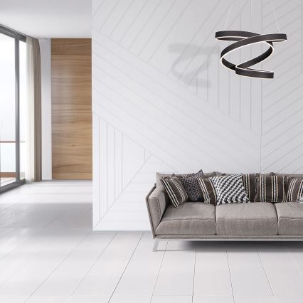 Candeeiro suspenso LED ANDROMEDA LED/45W/230V