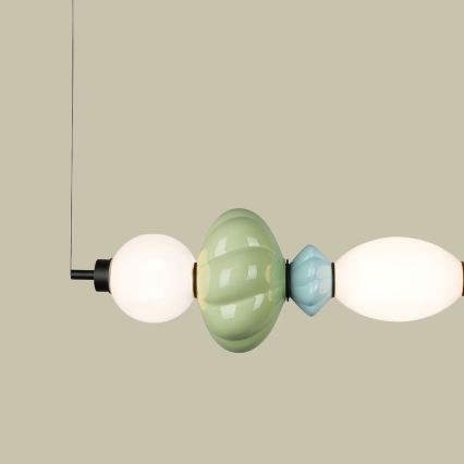 Candeeiro suspenso LED ASCOLI LED/24W/230V colorido