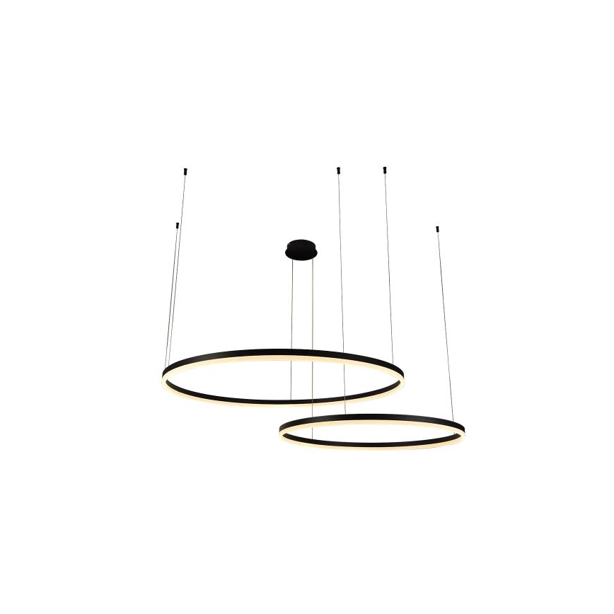 Candeeiro suspenso LED com regulação LED/100W/230V 3000-6500K diâmetro 80 cm + comando