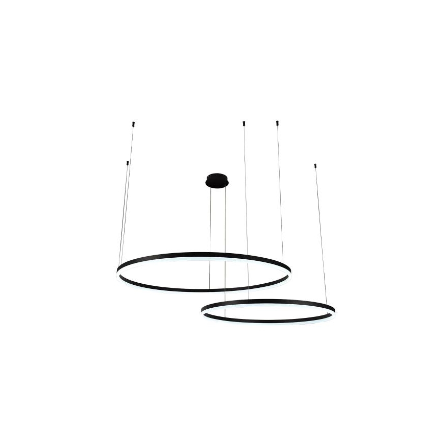 Candeeiro suspenso LED com regulação LED/100W/230V 3000-6500K diâmetro 80 cm + comando