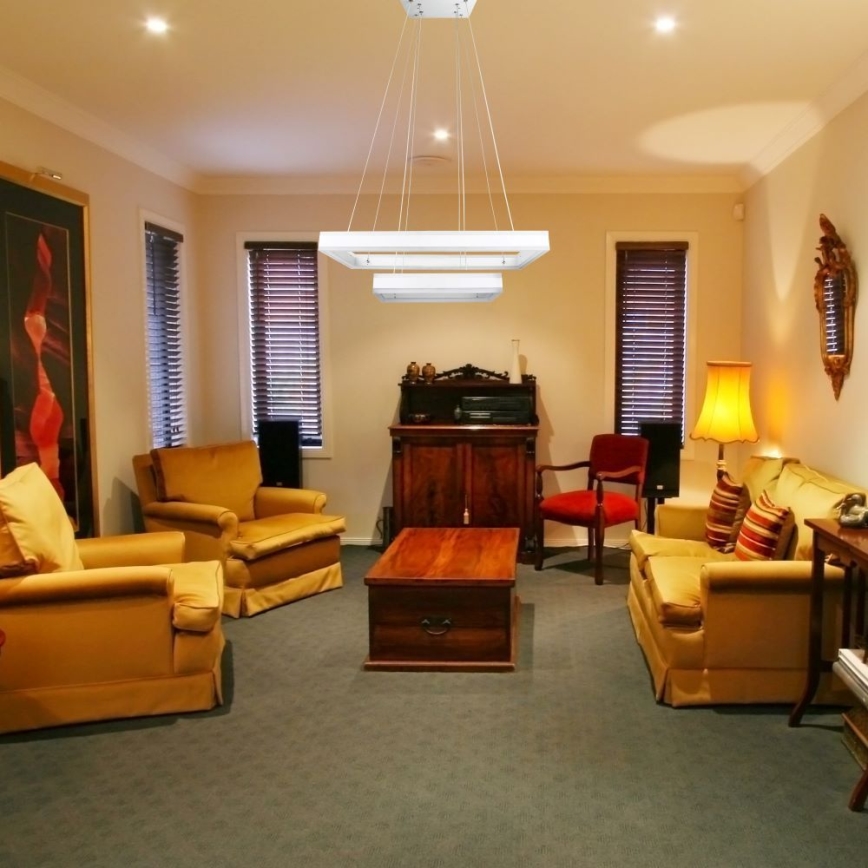 Candeeiro suspenso LED com regulação LED/113W/230V 3000K branco