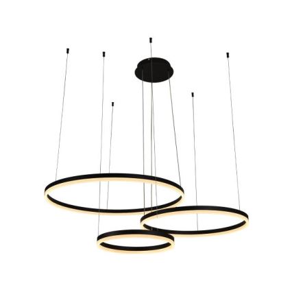 Candeeiro suspenso LED com regulação LED/125W/230V 3000-6500K diâmetro 80 cm + comando