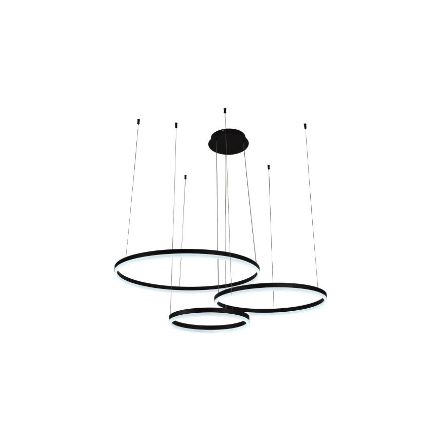 Candeeiro suspenso LED com regulação LED/125W/230V 3000-6500K diâmetro 80 cm + comando