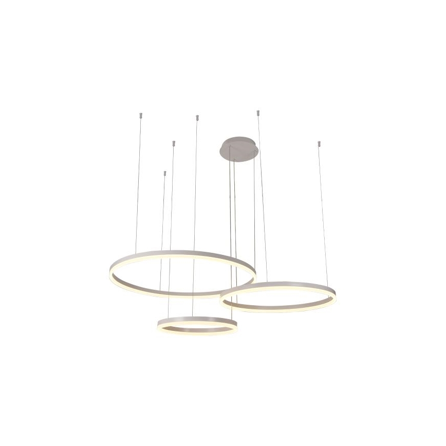 Candeeiro suspenso LED com regulação LED/125W/230V 3000-6500K diâmetro 80 cm + comando