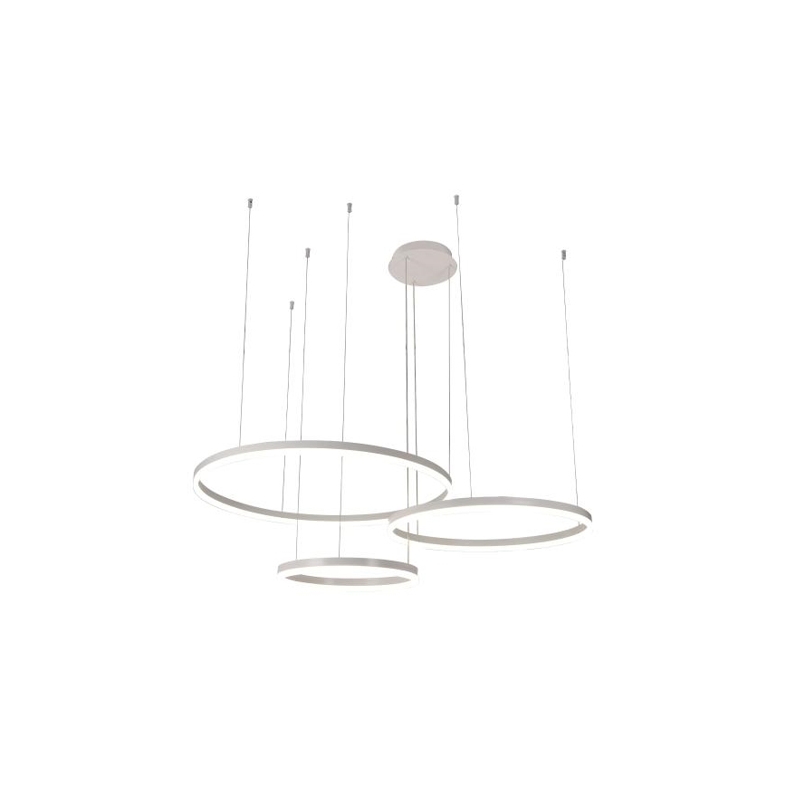 Candeeiro suspenso LED com regulação LED/125W/230V 3000-6500K diâmetro 80 cm + comando