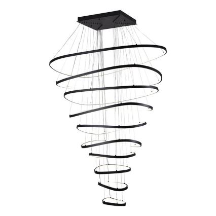 Candeeiro suspenso LED com regulação LED/370W/230V 3000-6500K diâmetro 100 cm + comando