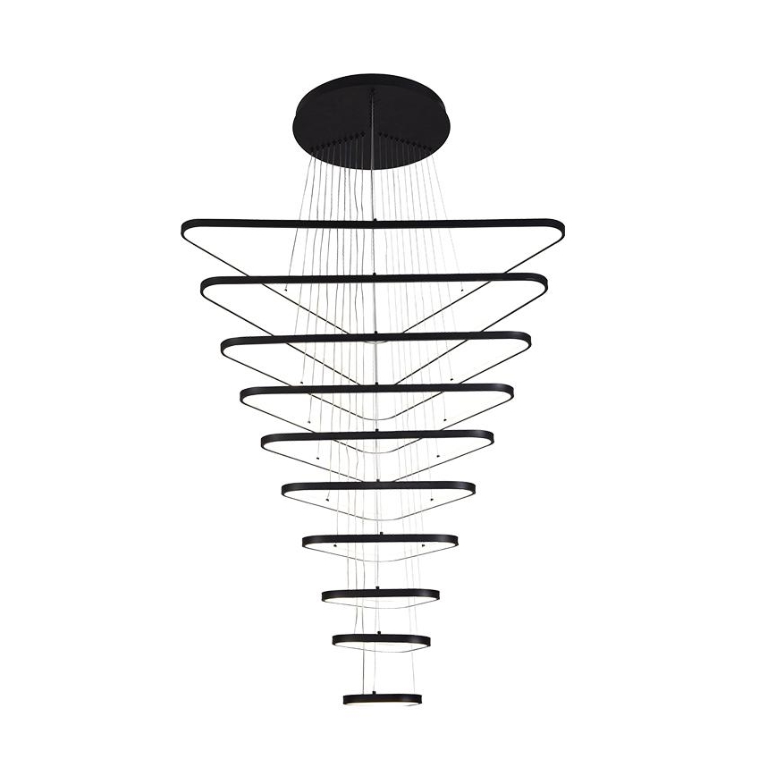 Candeeiro suspenso LED com regulação LED/385W/230V 3000-6500K diâmetro 100 cm + comando