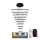 Candeeiro suspenso LED com regulação LED/385W/230V 3000-6500K diâmetro 100 cm + comando