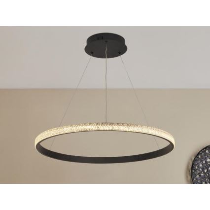 Candeeiro suspenso LED com regulação LED/40W/230V 3000-6500K diâmetro 60 cm + comando