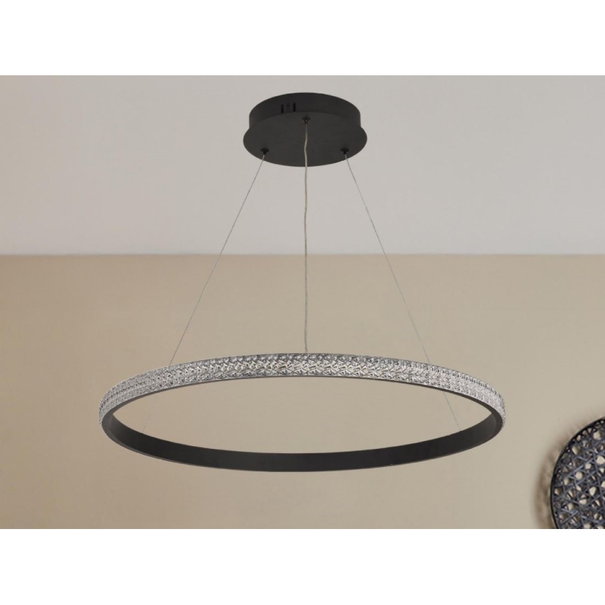 Candeeiro suspenso LED com regulação LED/40W/230V 3000-6500K diâmetro 60 cm + comando