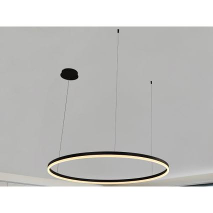 Candeeiro suspenso LED com regulação LED/72W/230V 3000-6500K diâmetro 100 cm + comando