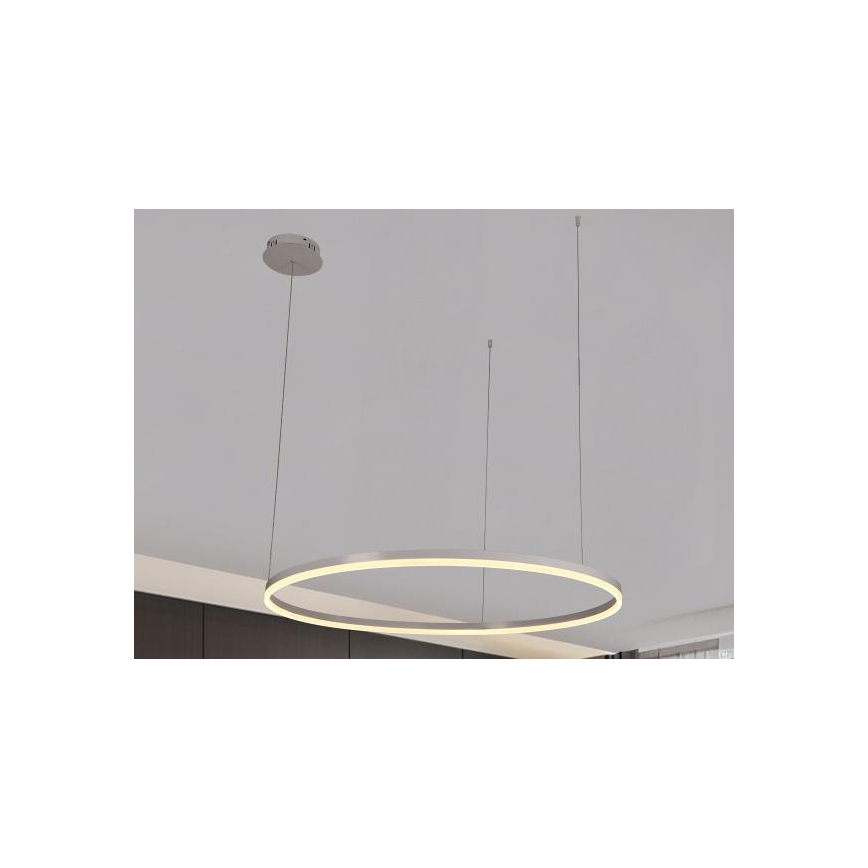 Candeeiro suspenso LED com regulação LED/72W/230V 3000-6500K diâmetro 100 cm + comando