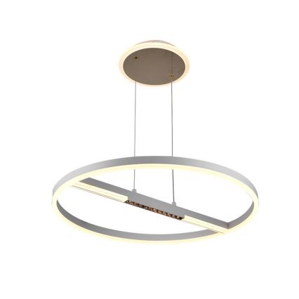 Candeeiro suspenso LED com regulação LED/75W/230V 3000-6500K diâmetro 60 cm + comando