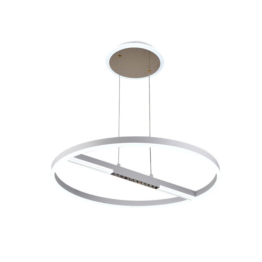 Candeeiro suspenso LED com regulação LED/75W/230V 3000-6500K diâmetro 60 cm + comando