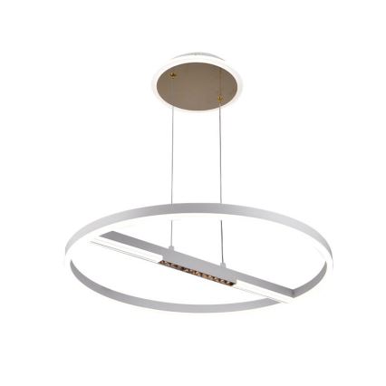 Candeeiro suspenso LED com regulação LED/75W/230V 3000-6500K diâmetro 60 cm + comando