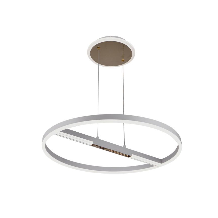 Candeeiro suspenso LED com regulação LED/75W/230V 3000-6500K diâmetro 60 cm + comando