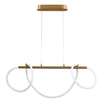 Candeeiro suspenso LED EMMA LED/38W/230V dourado