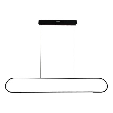 Candeeiro suspenso LED FRAME LED/42W/230V preto