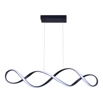 Candeeiro suspenso LED INFINITO LED/34W/230V preto